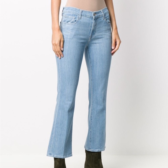 NWT J Brand Selena mid rise crop boot jeans - Picture 1 of 4